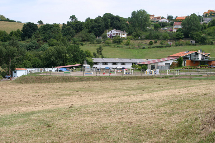 La pista de lejos